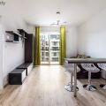 Klimatyzowane mieszkanie 35 m2 z osobną sypialnią w nowej inwestycji „Rakowicka Podkowa” w centrum miasta