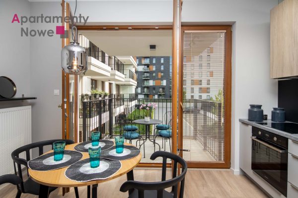 Air-conditioned one-bedroom apartment in a new investment "Apartamenty Go!" Rakowicka 22J St