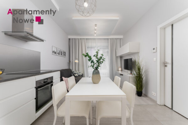 Functional, modern one-bedroom apartment in a new development “Rakowicka Podkowa” near to the city center