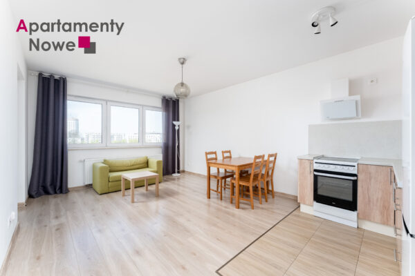 Functional one- bedroom apartment 46,13 sqm with spacious balcony at Powstańców 20 Street