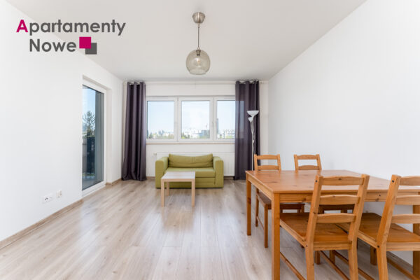 Functional one- bedroom apartment 46,13 sqm with spacious balcony at Powstańców 20 Street