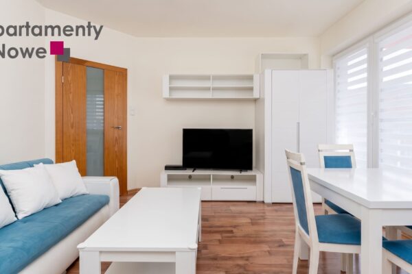 Functional two room apartment 38 sqm with huge balcony on Dobrego Pasterza 118C St