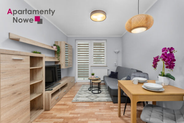 Cozy, one-bedroom apartment 36 sqm with balcony osiedle Piastów 67 Mistrzejowice
